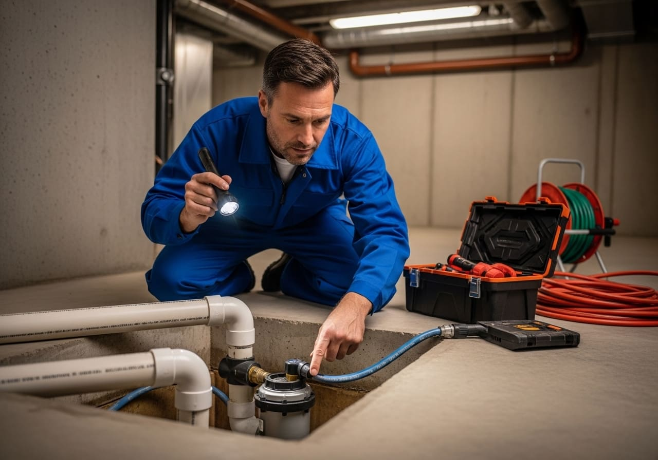 Sump Pump Installation & Repair in Elmwood